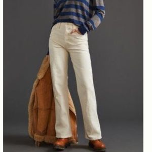 MOTHER Rambler Skimp jeans in Ivory